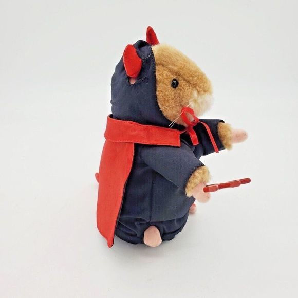 2003 GEMMY Singing Light Up DANCING HAMSTER  HE - DEVIL sings HOT STUFF Works 8” - Picture 3 of 10